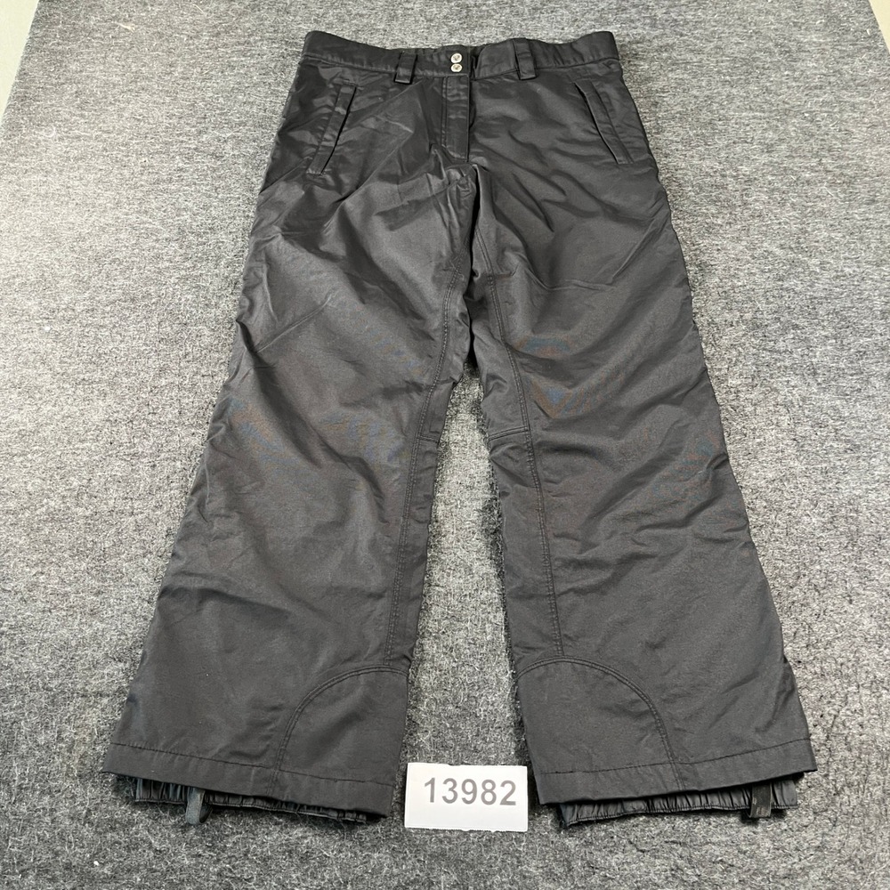 Fera Insulated Ski Pants Womens 34W Black Nylon Snowboard Straight Leg Outdoor
